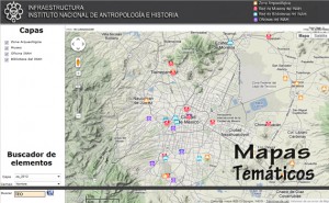 Portal Cartografico INAH-CONACULTA. Mapa tematico