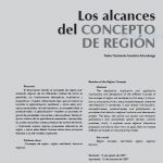 Imagen Los alcances del concepto de región. Tadeo Humberto Sanabria Artunduaga