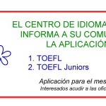 Imagen Aplicación: TOEFL