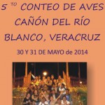 Imagen 5° Conteo de aves, canón del Río Blanco, Veracruz