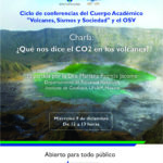 Imagen Charla: ¿Qué nos dice el CO2 en los volcanes?