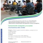 Imagen Curso de Educación Continua: Comunicación incluyente y no sexista