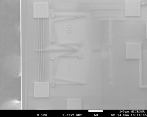 MEMS compliant mechanism developed by Herrera-May research group.