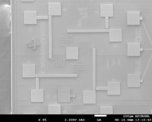 MEMS mirror developed by Herrera-May research group.