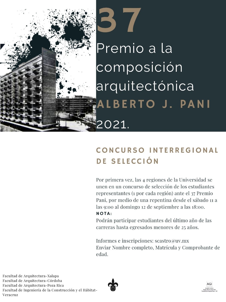 37 Premio Alberto J. Pani Fac. de Arquitectura Poza Rica
