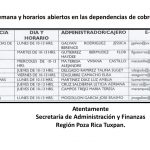 Imagen Circular: Servicios de pago en caja Región Poza Rica-Tuxpan