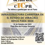 Imagen Exitoso Foro de Carreteras organizado por el CICPR en colaboración con la Facultad de Ingeniería Civil de la UV en Poza Rica