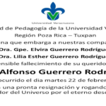 Imagen Fallecimiento de Luis Alfonso Guerrero Rodríguez