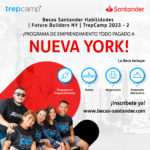 Imagen Becas Santander para TrepCamp 2023