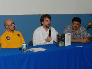 Rodolfo Neri Vela, Edgar García Valencia y Luis Porragas.