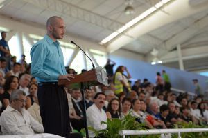 José Rodrigo Ordóñez Pacheco, mejor promedio del examen de ingreso 2015.