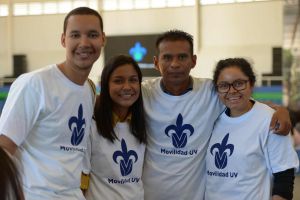 Juan David Montes, María Alexandra Viloria, Antonio Díaz y Betzi Téllez.