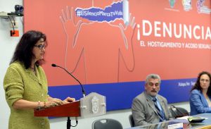 La coordinadora de la Unidad de Género, María José García Oramas.