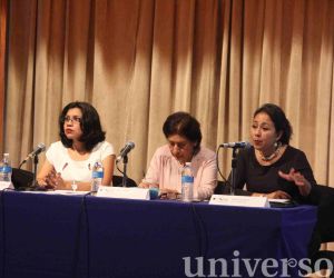 Jaqueline Jongitud, Ana Gamboa y Lucy Velasco.