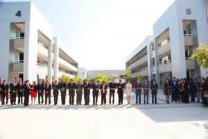 Los rectores y el secretario Nuño acompañaron a la Autónoma de Aguascalientes en la inauguración de instalaciones. 