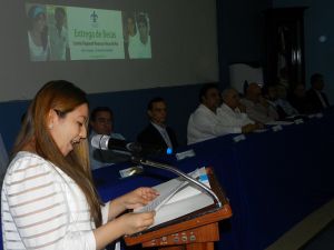 Maricela Tecalco Petrilli, alumna de la Facultad de Nutrición. 