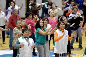 Los asistentes hicieron actividad física.