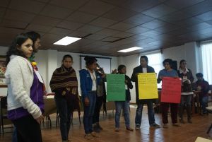 Estudiantes de la UVI presentaron la conclusión del trabajo sobre el análisis de conceptos relacionados con la educación intercultural.