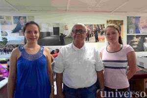 Nery Romero Gasperín, Alejandro Gómez Aguirre y Zenaida Ávila Aguilar.