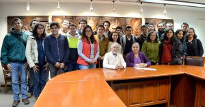 Los consejeros estudiantiles mostraron su respaldo a la rectora Sara Ladrón de Guevara