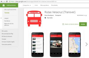 Rutas Veracruz está disponible a través de Play Store