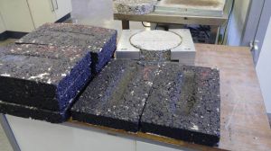 Probetas ensayadas a deformación forman parte de la investigación para integrar un catálogo de pavimentos