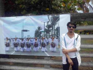 Rodrigo López, alumno de TSU y autor de una de las imágenes