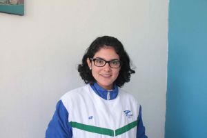 Saraí Ramírez Colina, responsable de la gimnasia laboral