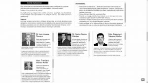 Integrantes del Comité Institucional