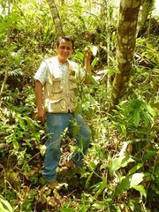 Desde 2009, David Moreno se ha dedicado a la búsqueda y rescate de germoplasma silvestre de vainilla