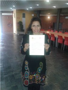Ingrid Ramírez Caro compartió temas sobre gestión de riesgo y protección civil en Madrid, España 