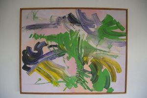 Micrografía V de Salvador Cruzado. La obra se encuentra en el IAP