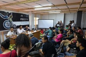 Los periodistas mexicanos, Marcos Daniel Aguilar y Luis Chaparro.