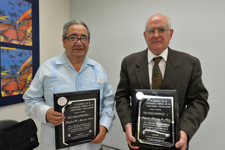 Manuel Álvarez de Asco y Rafael Moreno Luce recibieron reconocimientos 