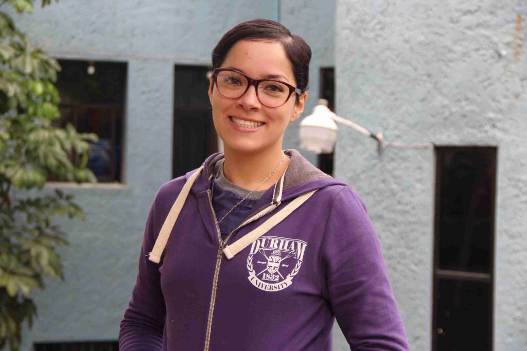 Yessica Herrera Guzmán, de la Maestría en Neuroetología de la UV