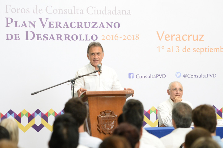 El gobernador electo, Miguel Ángel Yunes, aseguró: “Fue un gran acierto trabajar juntos”