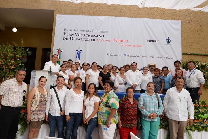 Los Foros para el PVD concluyeron en Pánuco con la recepción de más de 100 propuestas