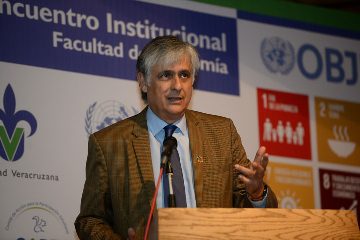 Antonio Molpeceres, coordinador residente del sistema de la Organización de las Naciones Unidas (ONU) en México
