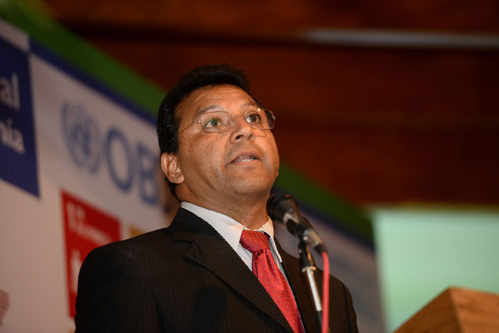 Arturo Bocardo Valle dio la bienvenida al representante de la ONU en México