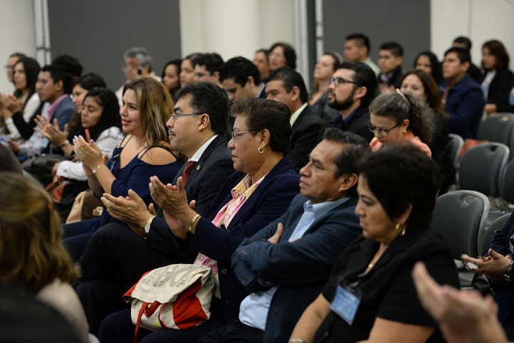 La nutrida asistencia al evento