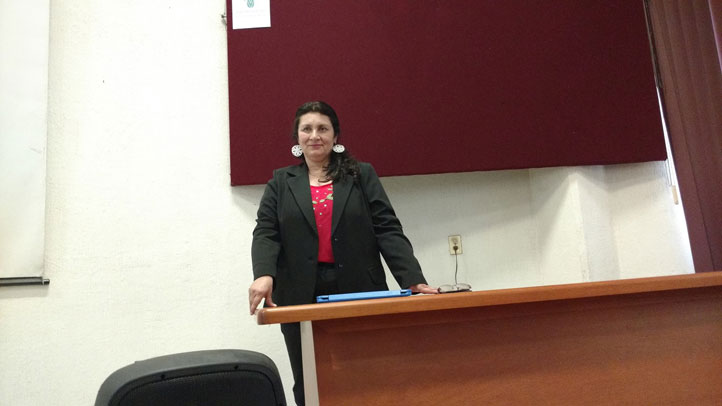 Elida Duarte Sánchez, de la Universidad de Pilar en Paraguay