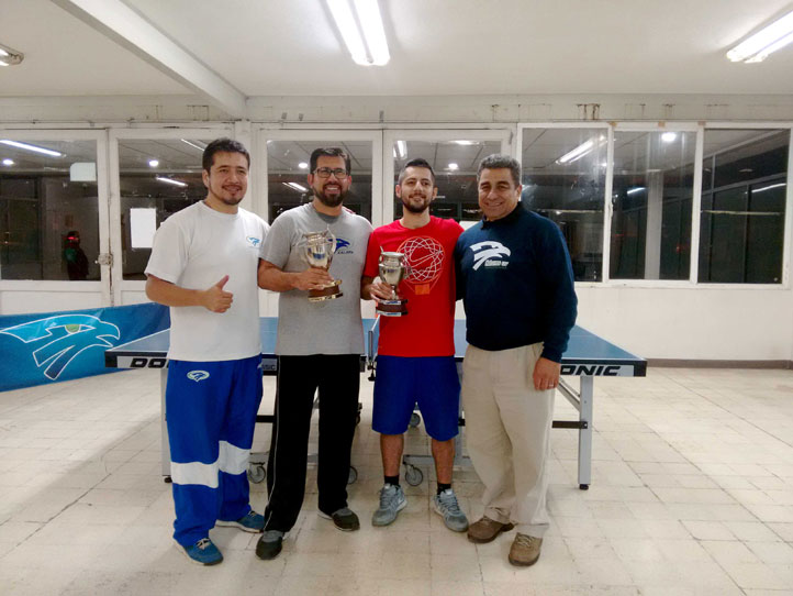 Luis Fernando Fernández y Fernando Rechy, en la ceremonia de premiación