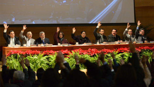 Las autoridades universitarias agradecieron el apoyo de los miembros del CUG