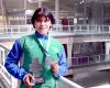 Ganó el segundo lugar en el Medio Maratón Puerto de Veracruz, categoría Empleados y Estudiantes