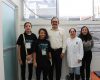 Alumnas ganadoras del concurso “Mis primeros pasos en la ciencia” hicieron una estancia por un día en la Facultad de Medicina