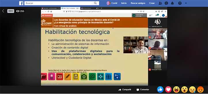 Alberto Ramírez Martinell relató la creación y alcance de los MOOC de saberes digitales para docentes
