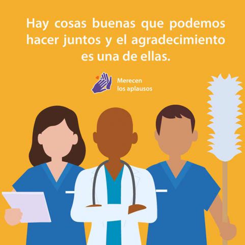 Los alumnos de FCAS señalaron la importancia de reconocer el trabajo del personal de salud 