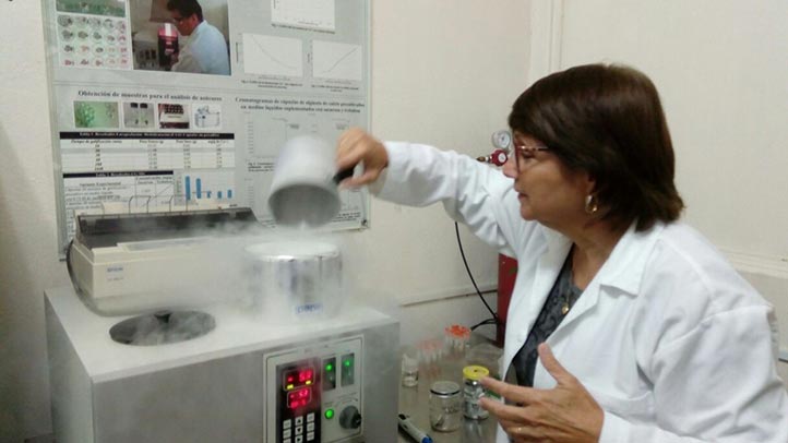 María Teresa González Arnao busca preservar material biológico de la especie más comercial de vainilla