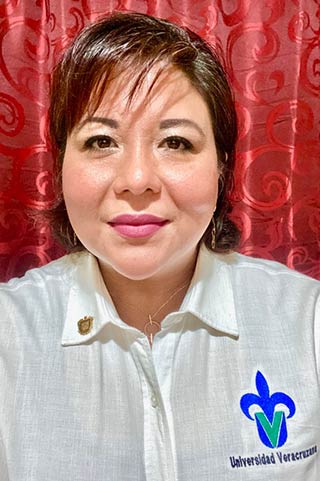 Claudia Beatriz Enríquez Hernández, directora de la Facultad de Enfermería, región Veracruz 