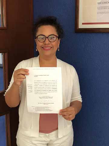 Mariza Guadalupe Méndez López, es la coordinadora de la Maestría en Enseñanza del Inglés como Lengua Extranjera en la región Veracruz 